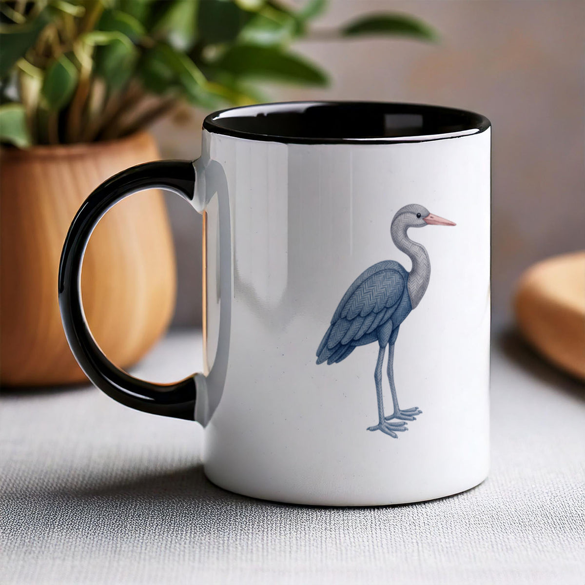 PP-MUG-11OZ-BLACK - Black Ceramic 11oz Mug Mockup