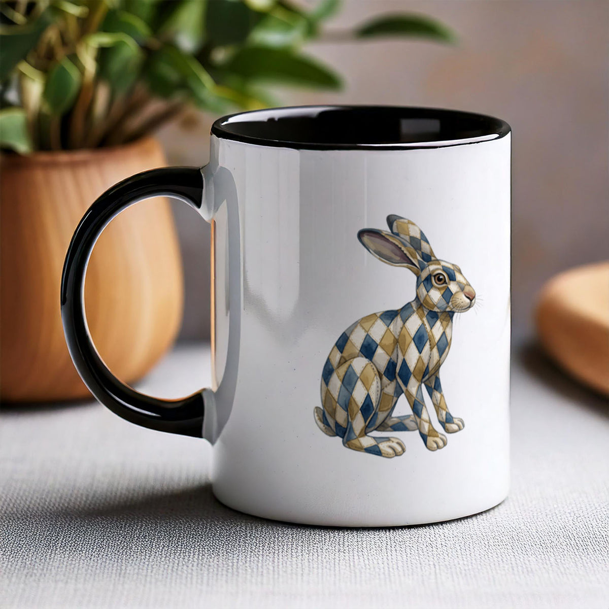 PP-MUG-11OZ-BLACK - Black Ceramic 11oz Mug Mockup