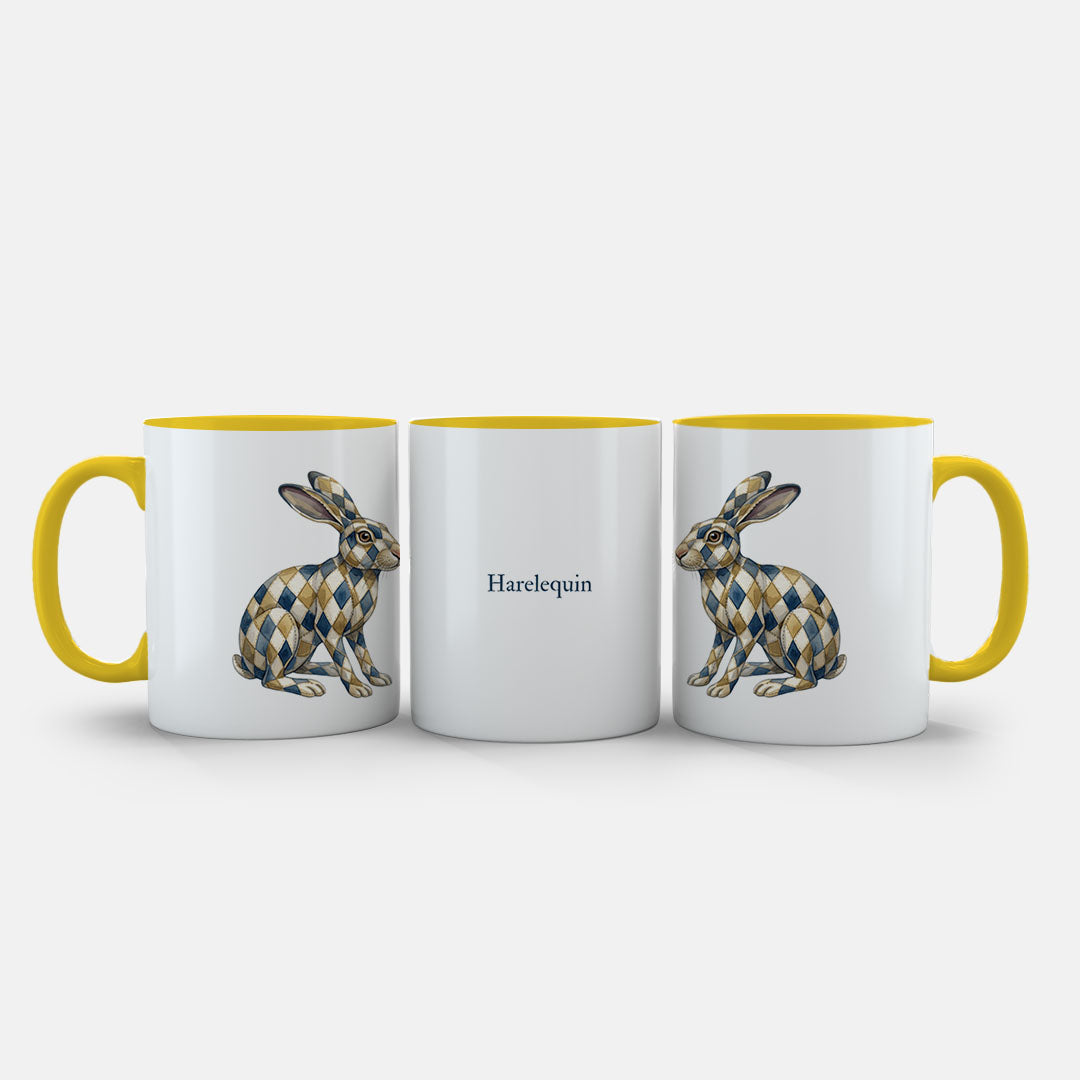 PP-MUG-11OZ-YELLOW - Yellow Ceramic 11oz Mug Mockup