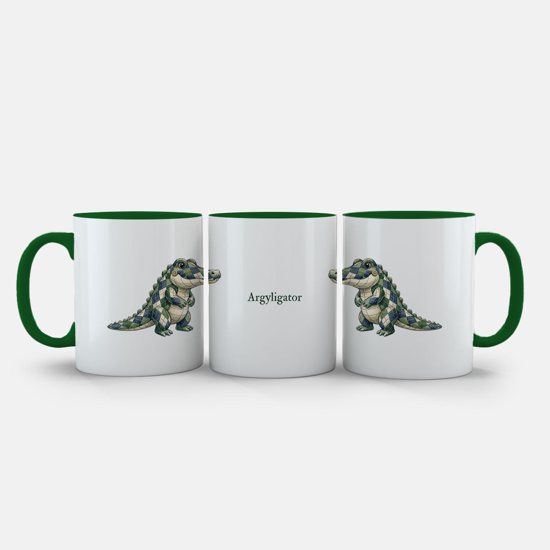 PP-MUG-11OZ-GREEN - Green Ceramic 11oz Mug Mockup