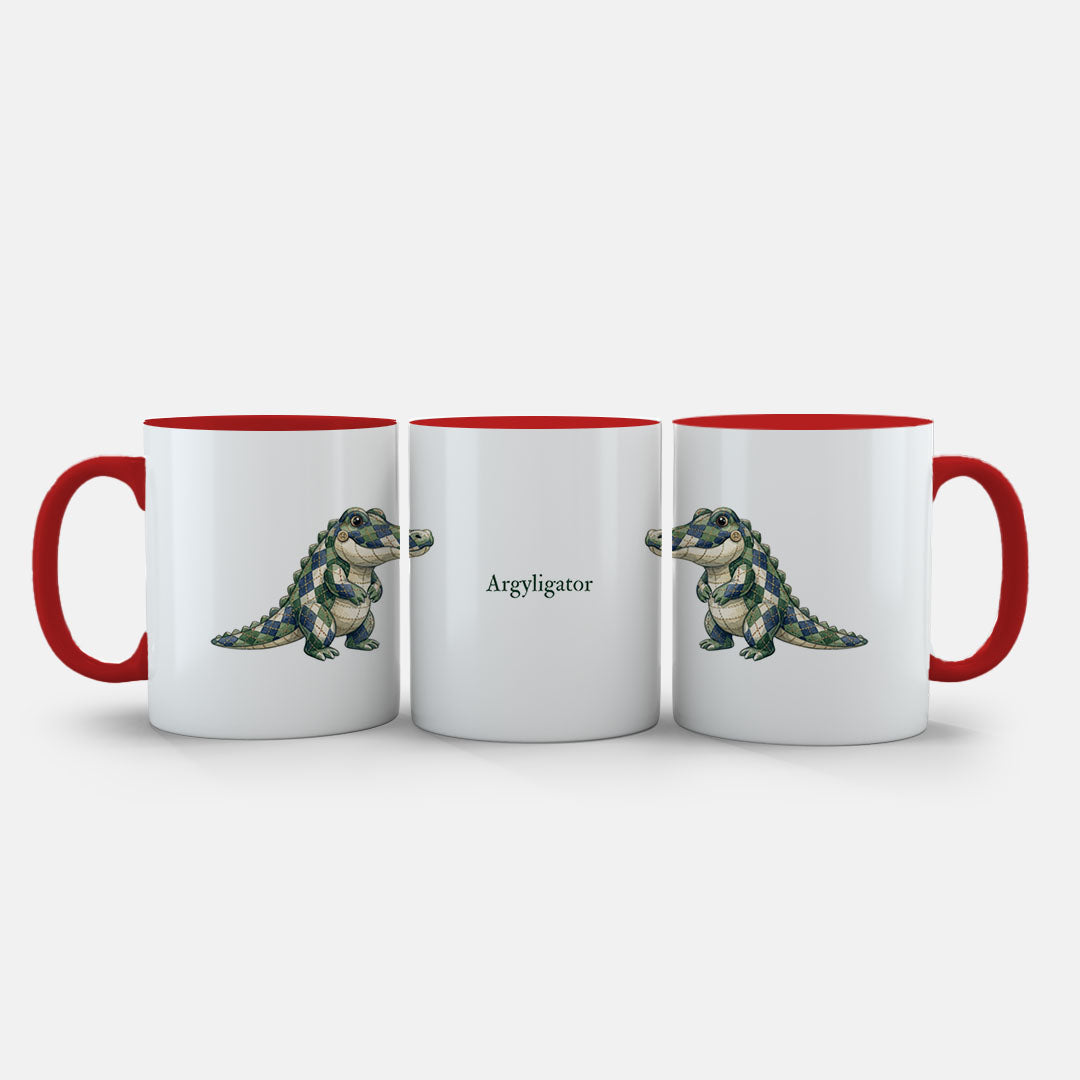 PP-MUG-11OZ-RED - Red Ceramic 11oz Mug Mockup