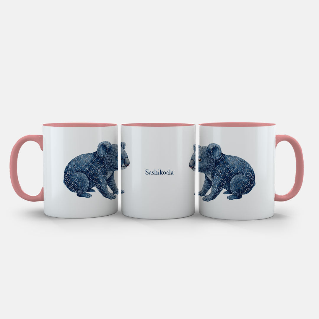 PP-MUG-11OZ-PINK - Pink Ceramic 11oz Mug Mockup