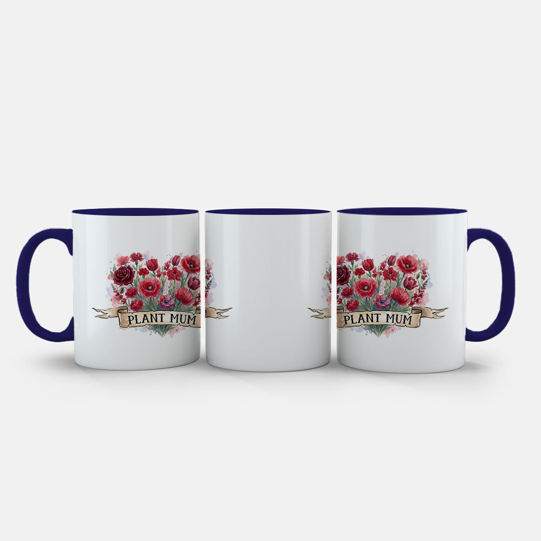PP-MUG-11OZ-BLUE - Blue Ceramic 11oz Mug Mockup