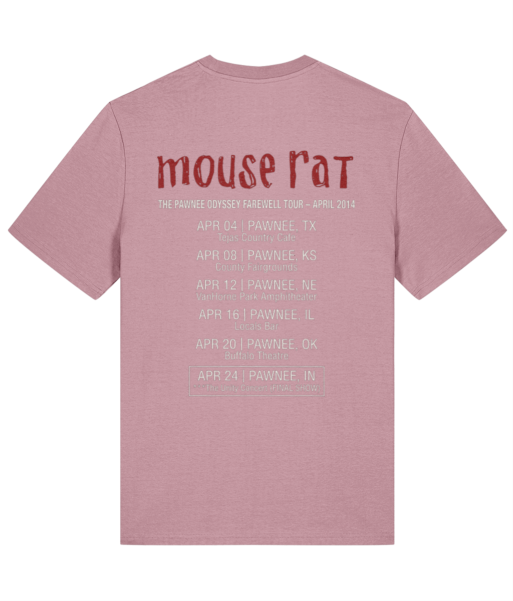 Mouse Rat Pawnee Odyssey Farewell Tour T-Shirt Parks and Rec