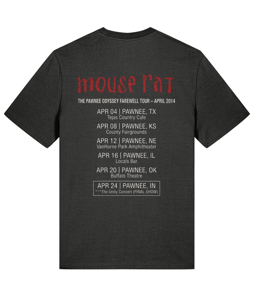 Mouse Rat Pawnee Odyssey Farewell Tour T-Shirt Parks and Rec