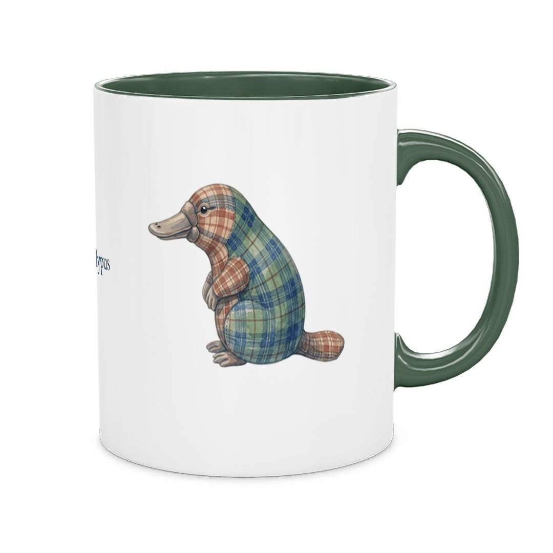 PP-MUG-11OZ-GREEN - Green Ceramic 11oz Mug Mockup