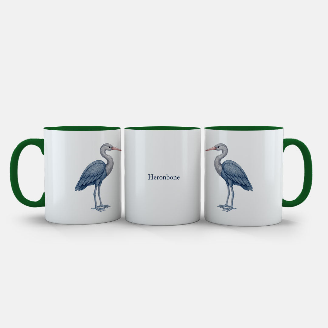 PP-MUG-11OZ-GREEN - Green Ceramic 11oz Mug Mockup