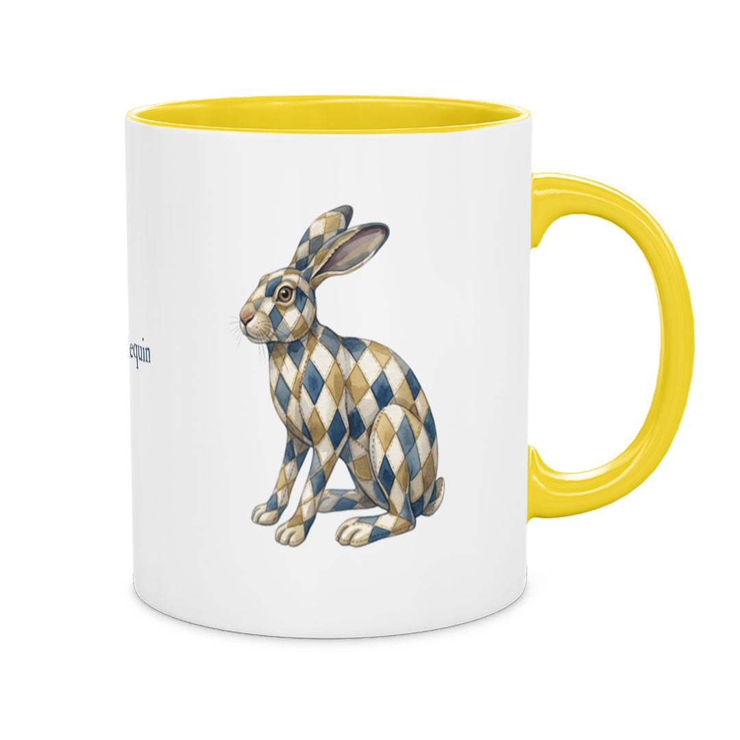 PP-MUG-11OZ-YELLOW - Yellow Ceramic 11oz Mug Mockup