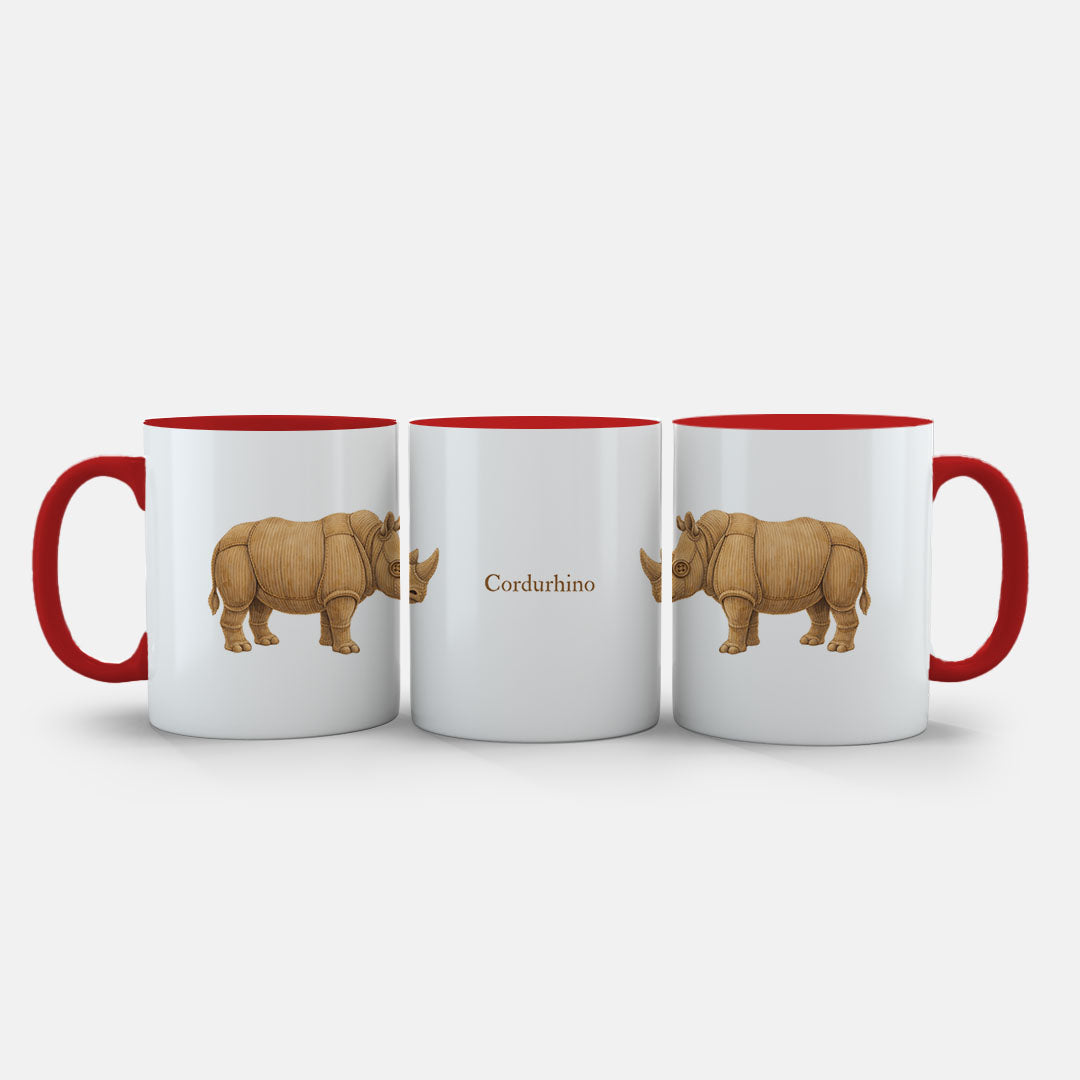 PP-MUG-11OZ-RED - Red Ceramic 11oz Mug Mockup