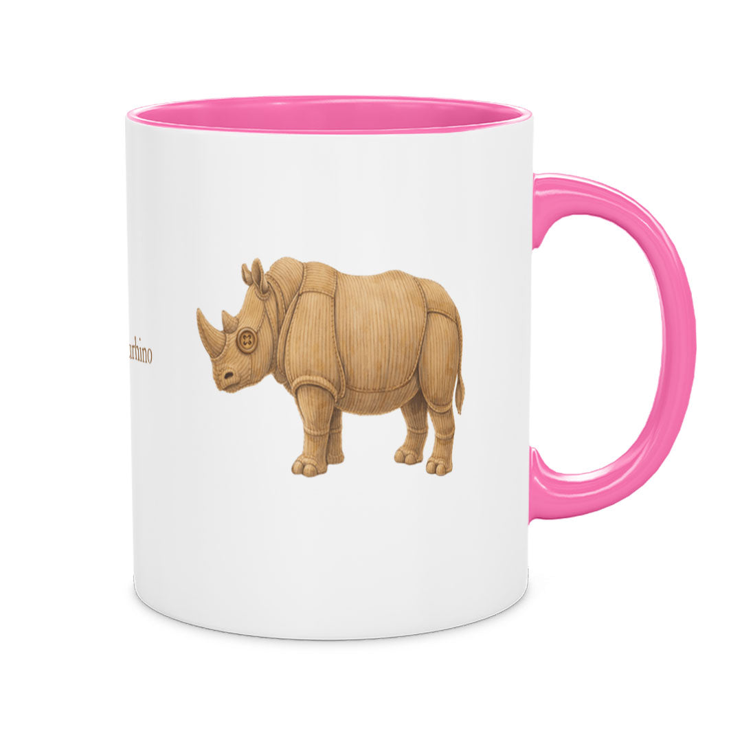 PP-MUG-11OZ-PINK - Pink Ceramic 11oz Mug Mockup