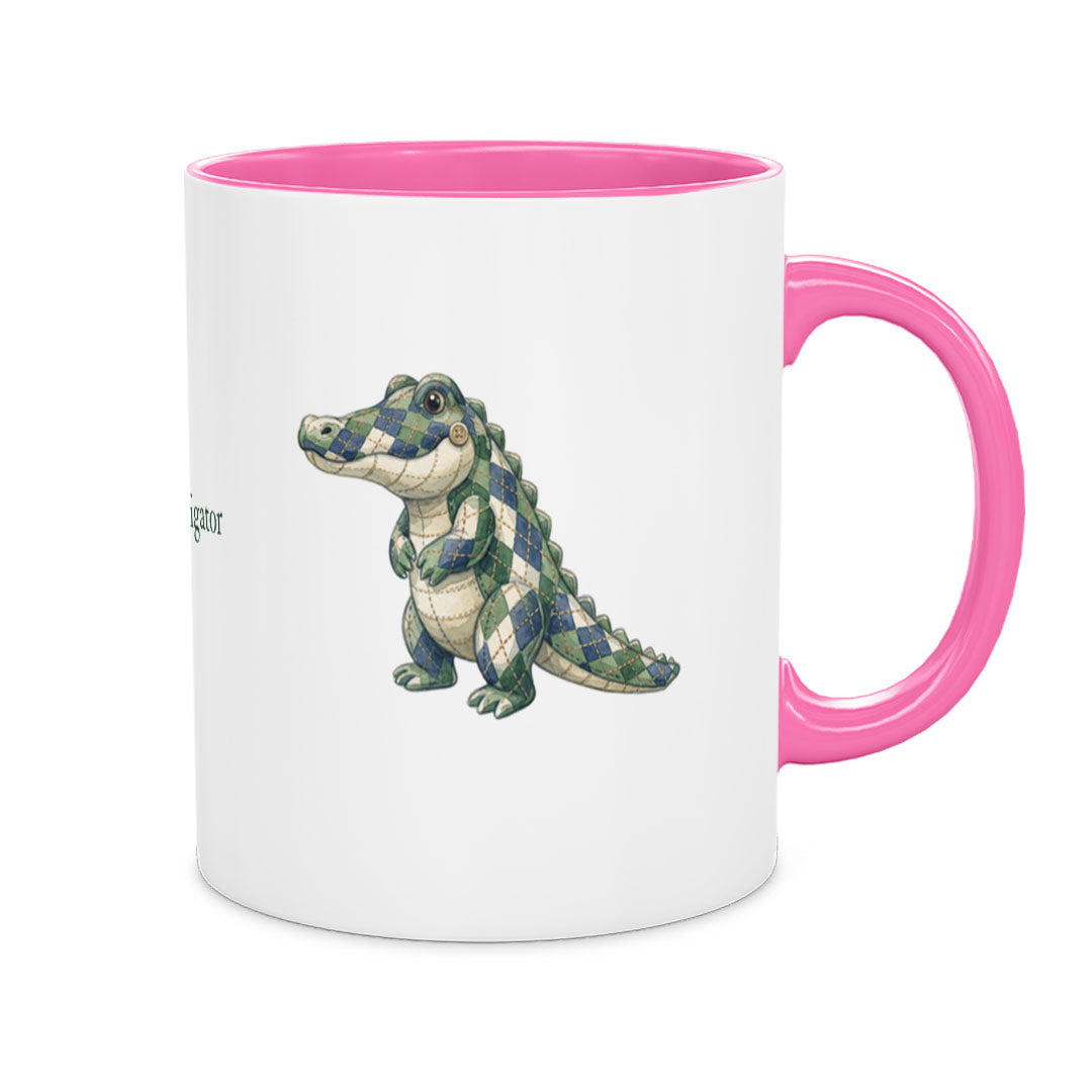PP-MUG-11OZ-PINK - Pink Ceramic 11oz Mug Mockup