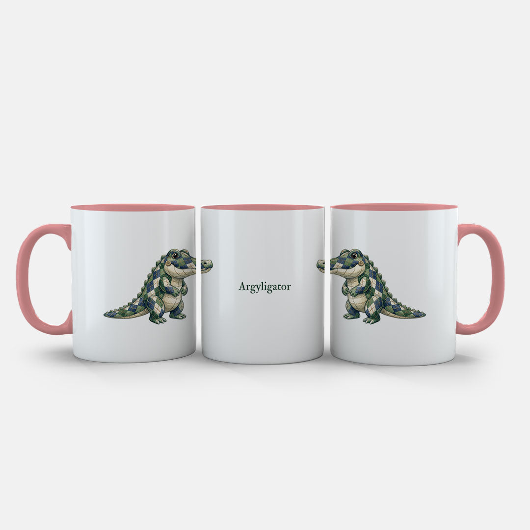 PP-MUG-11OZ-PINK - Pink Ceramic 11oz Mug Mockup
