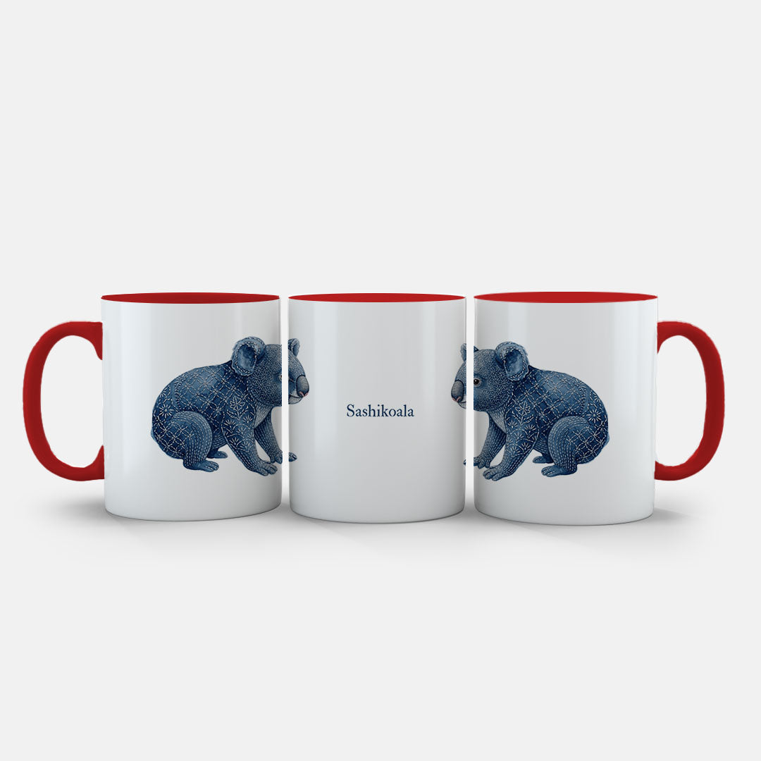 PP-MUG-11OZ-RED - Red Ceramic 11oz Mug Mockup