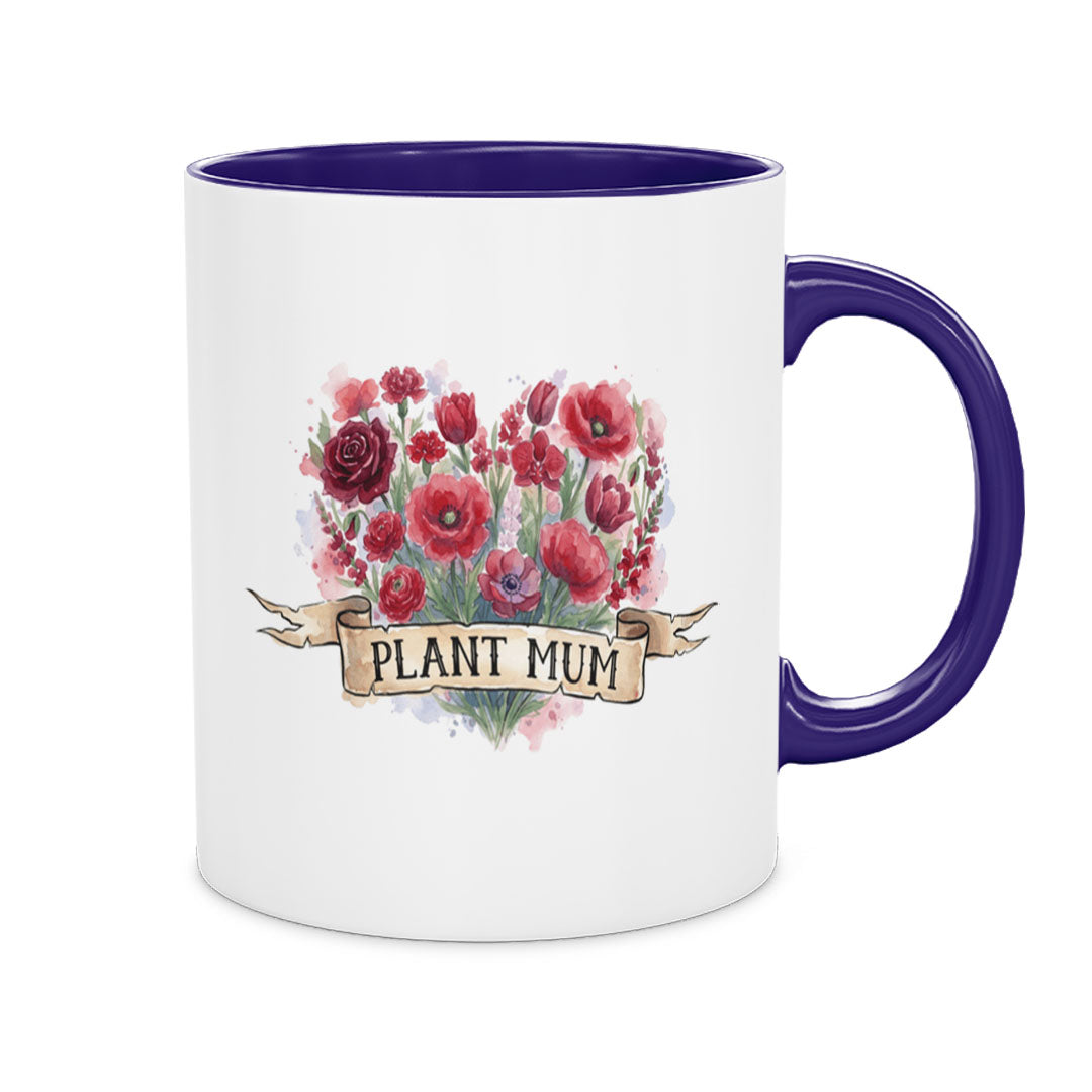 PP-MUG-11OZ-BLUE - Blue Ceramic 11oz Mug Mockup