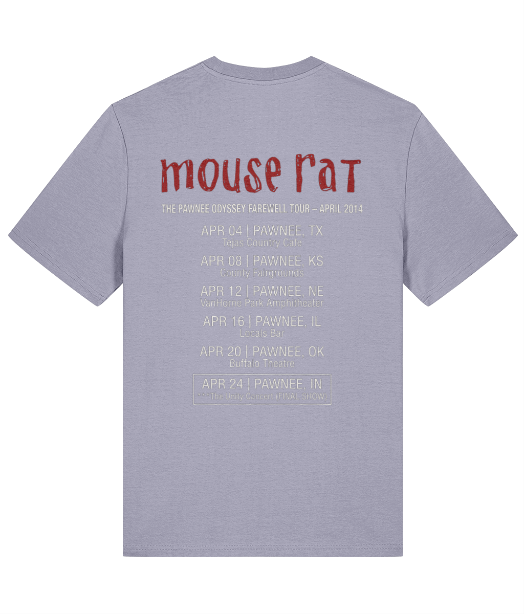 Mouse Rat Pawnee Odyssey Farewell Tour T-Shirt Parks and Rec