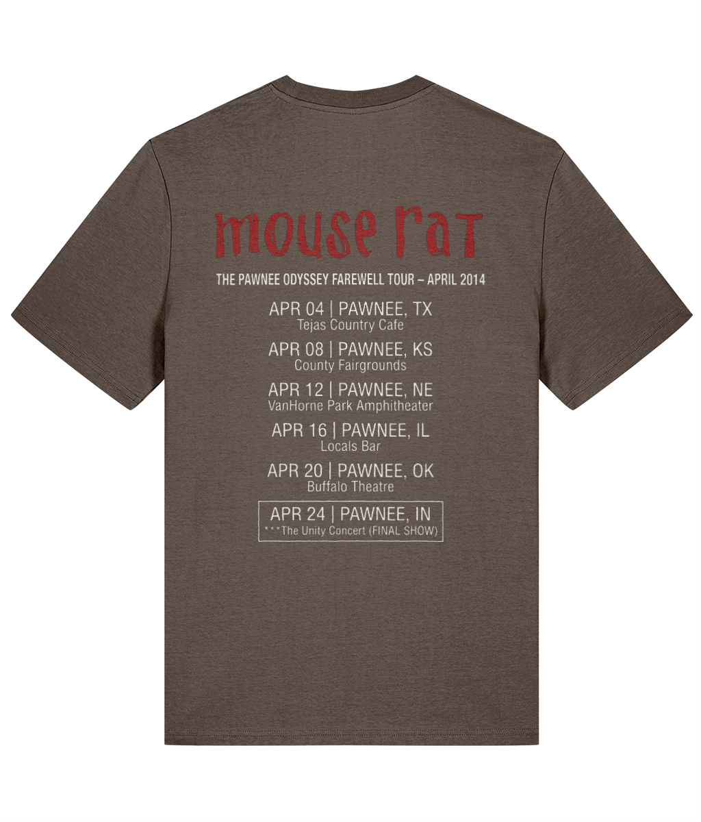 Mouse Rat Pawnee Odyssey Farewell Tour T-Shirt Parks and Rec